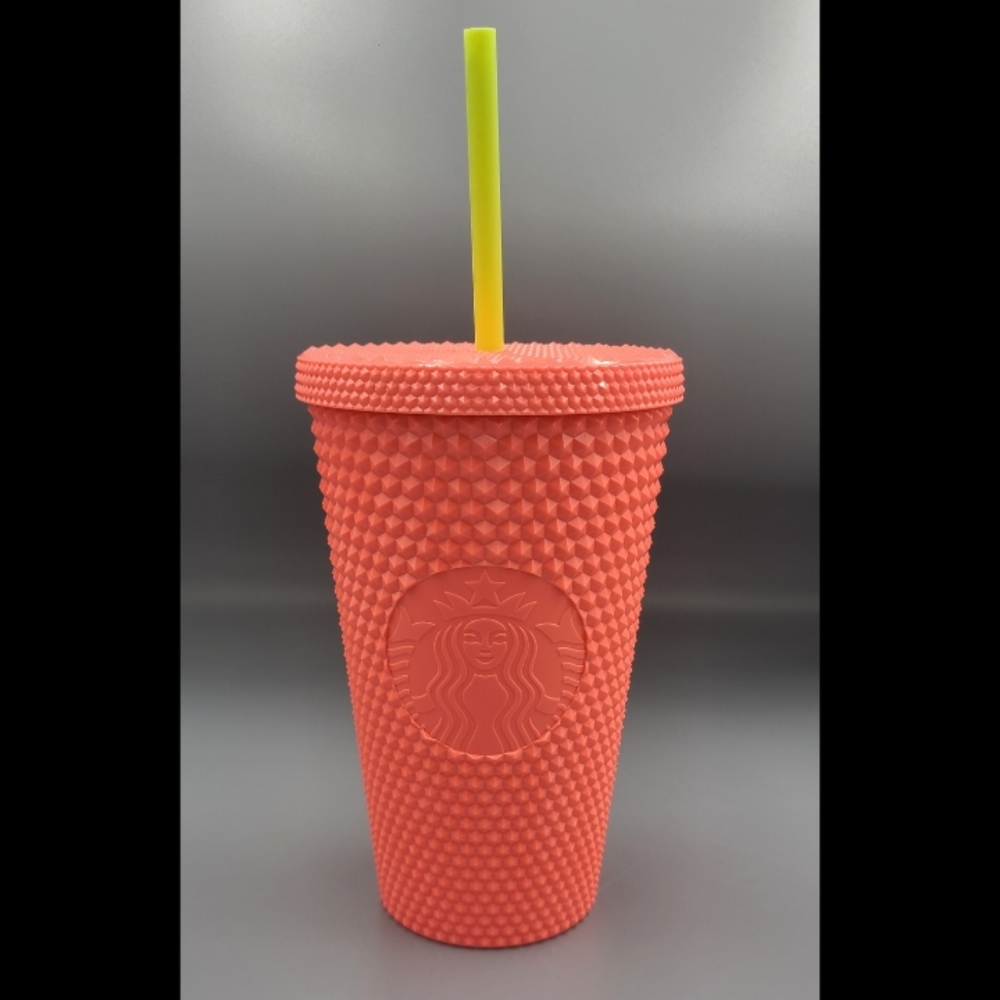 Starbucks Studded Pastel Pink Tumbler 16 oz